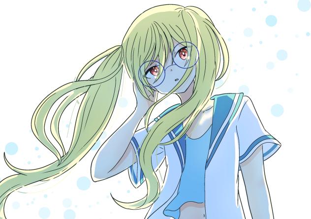 さらり水色