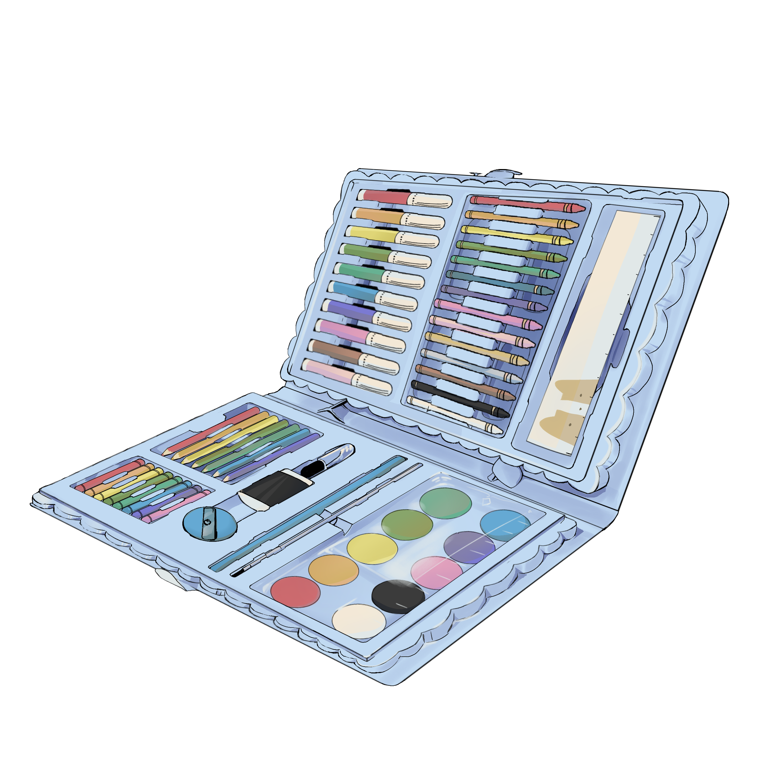 Children’s art set color - ibisPaint