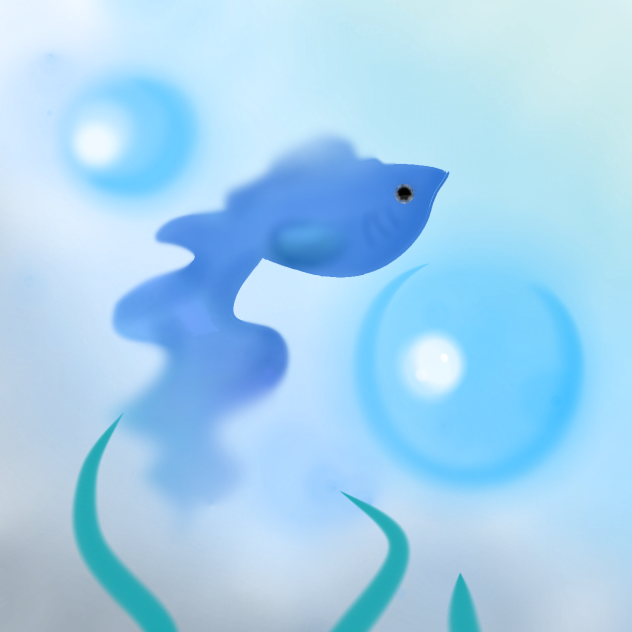 Just a fish - ibisPaint