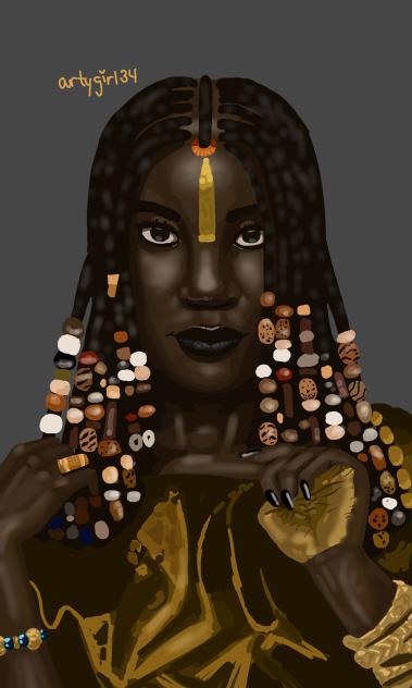 Khoudia Diop fan art