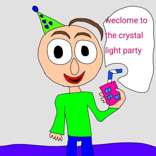 crystal light party