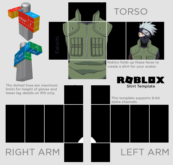 kakashi roblox shirt