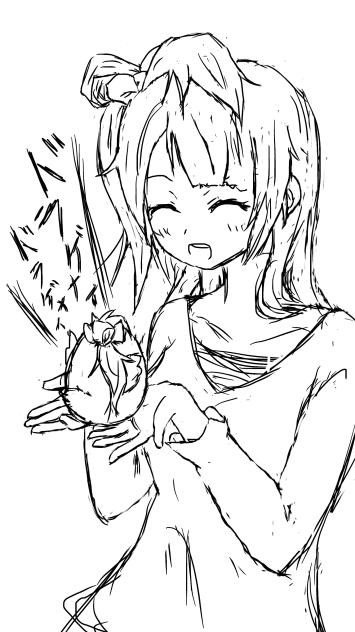 のんたん描くつもりだった