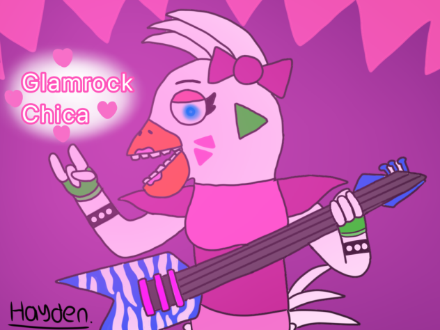 Glamrock Chica speed draw