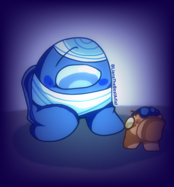 I made a fanart of among us rodamrix