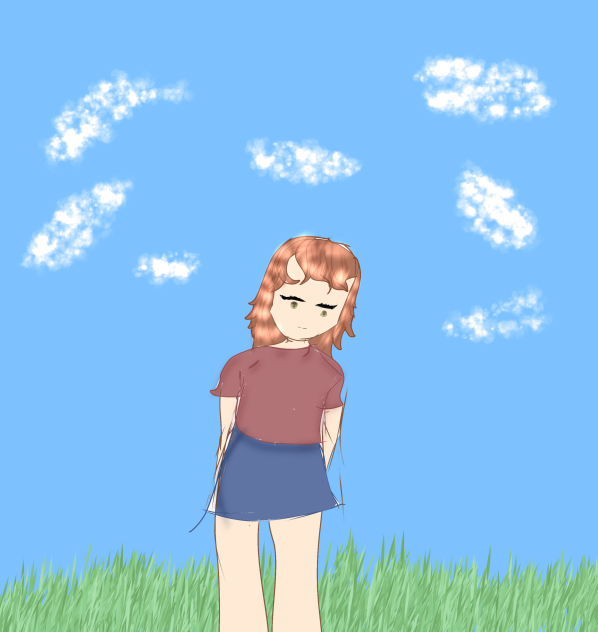 A girl - ibisPaint