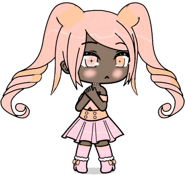 how I edit a character from Gacha life ibisPaint