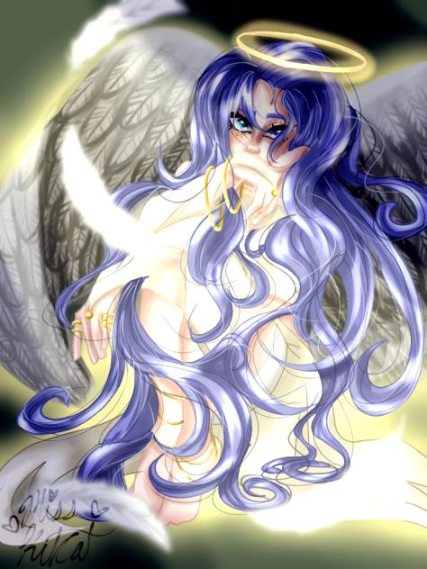 Long haired angel