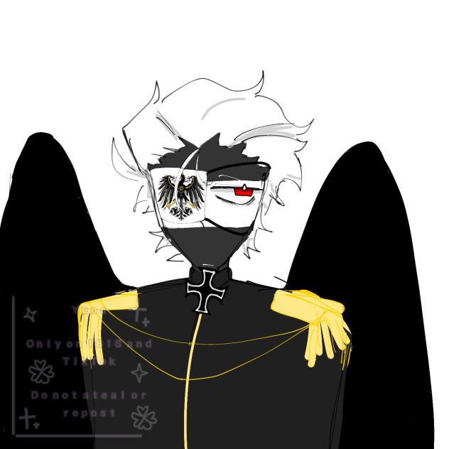Prussia doodle