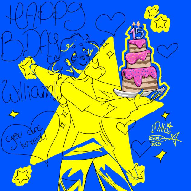 WILLIAM IS NOW 15!!!