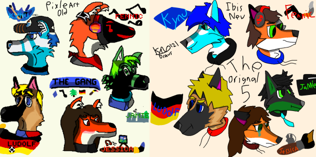 Old vs New - ibisPaint