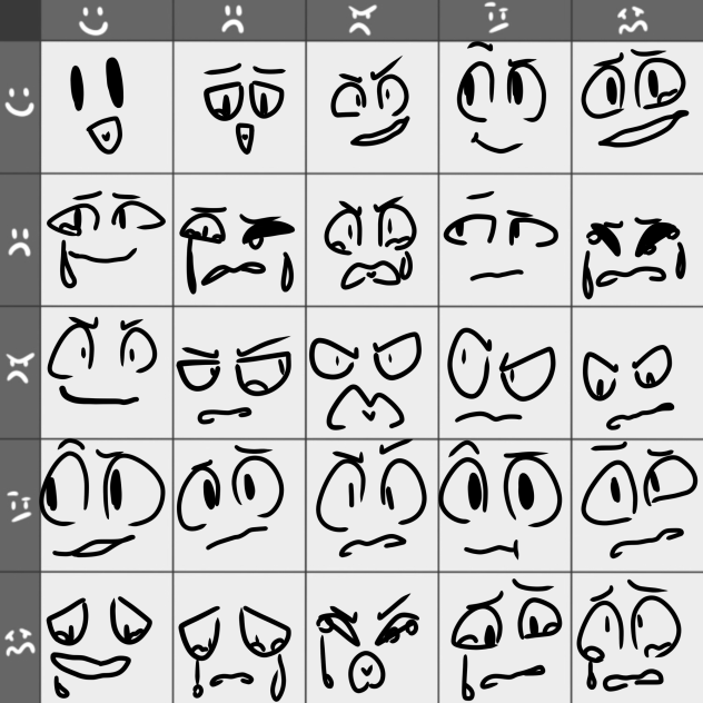 heehoo expression grid thingy go brrrr