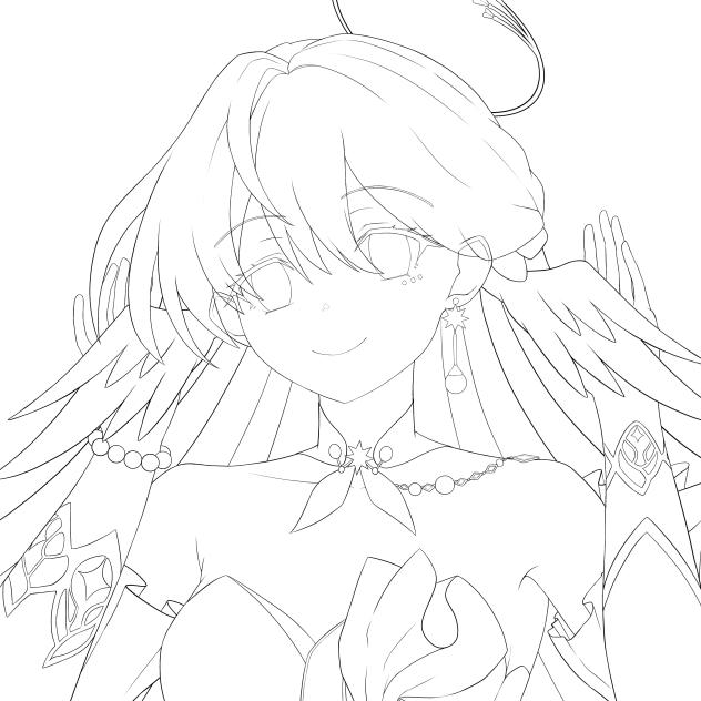 ❤️❤️Robin❤️❤️LineArt