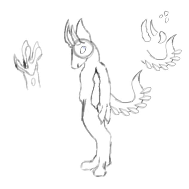 finishable art of a furry species