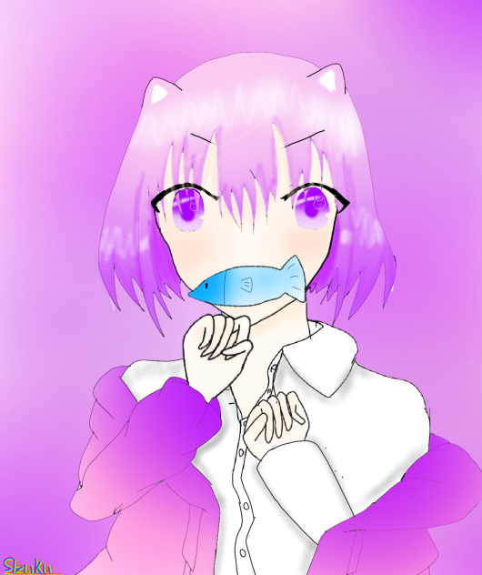 猫耳女の子