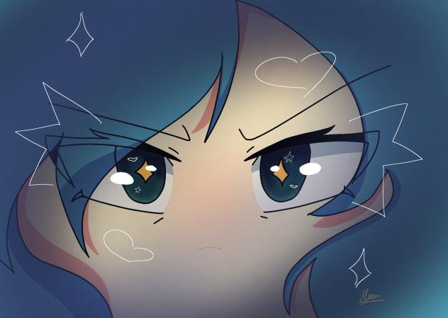 Athletic Miku eyes ❤️