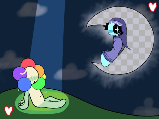 Moonflower draw - ibisPaint