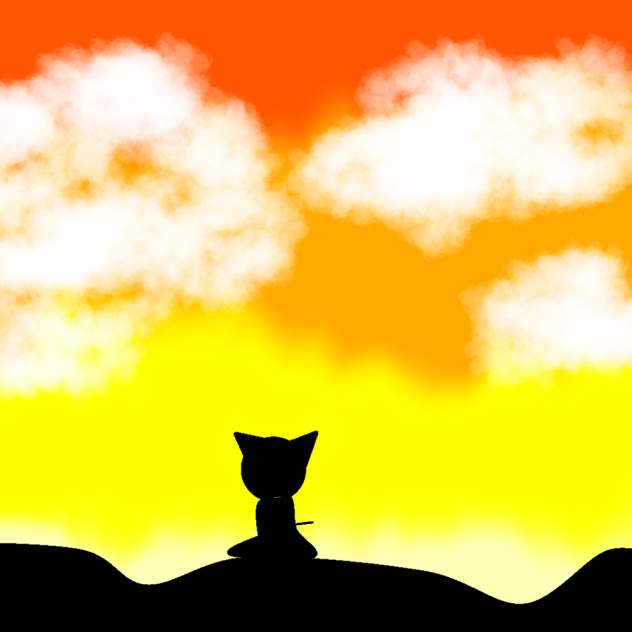 the sky