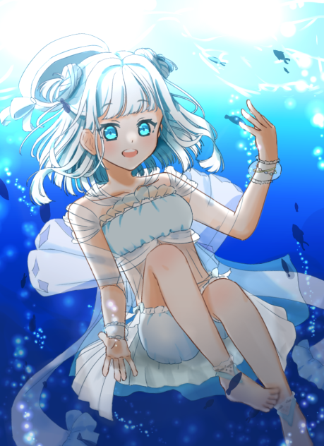 クラゲの女の子(擬人化？)