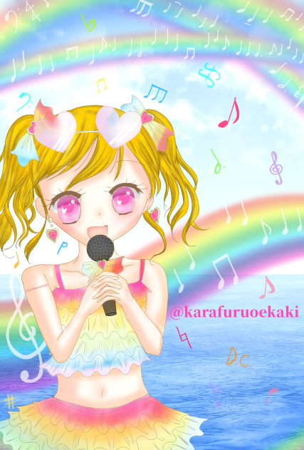 RAINBOW🌈光り輝く歌声