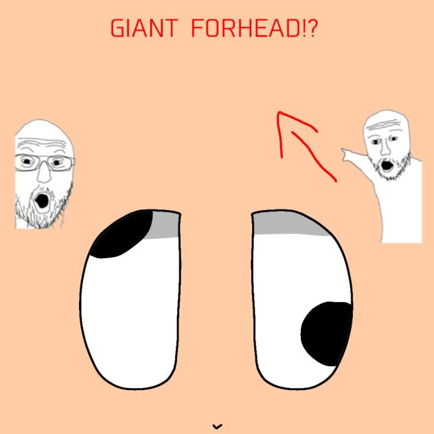 Forhead Builds GIANT FORHEAD - ibisPaint
