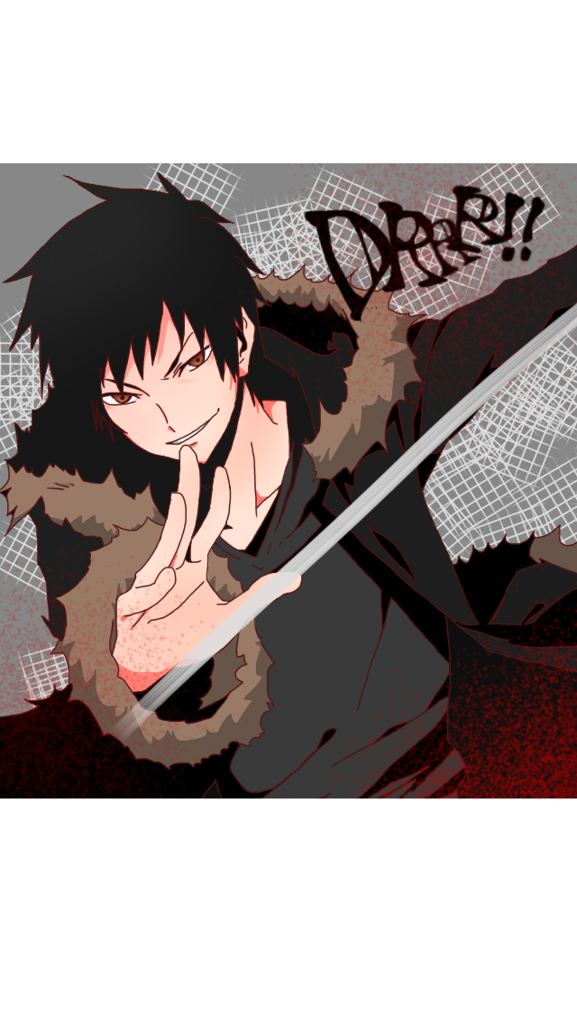 折原臨也 アイコン風 Ibispaint