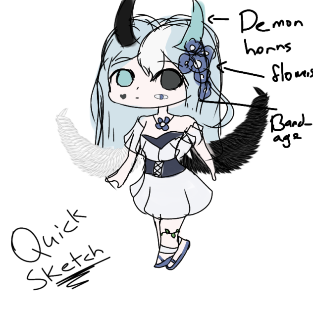 Oc design (Very quick sketch) - ibisPaint