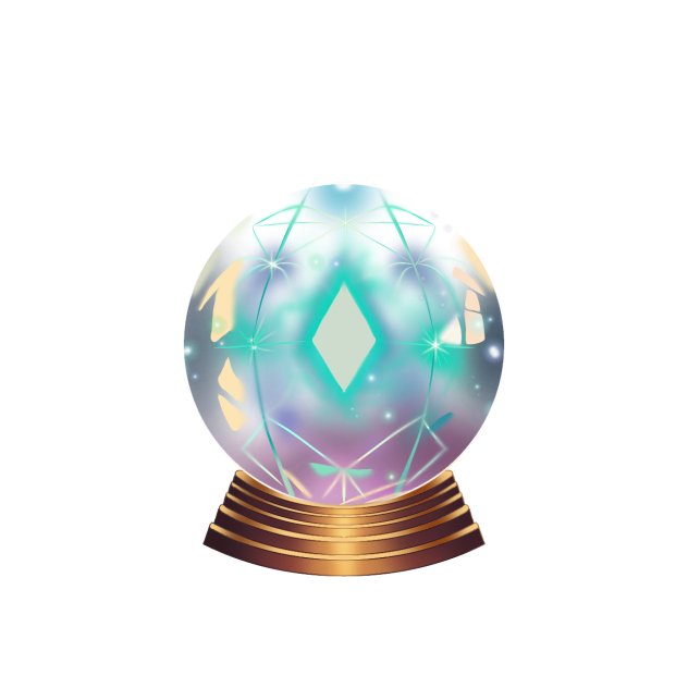 magical crystal ball