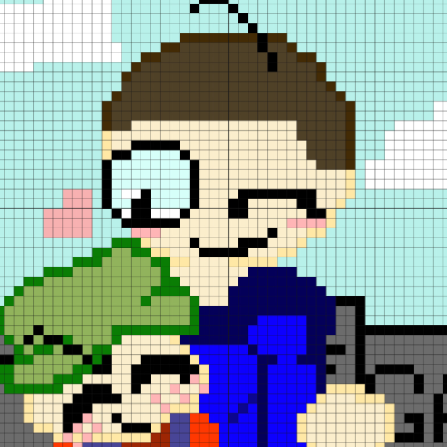 最近描いた絵、(Dave and Bambi)