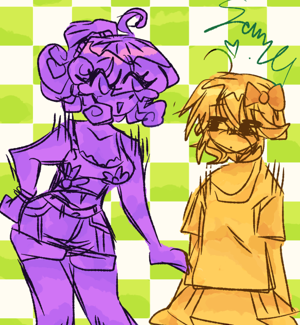 Remembered the magical girl ocs exist