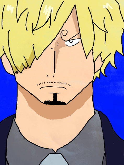 Black leg sanji  one piece