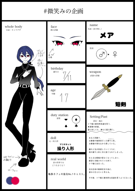 微笑みの企画、参加させて頂きました！