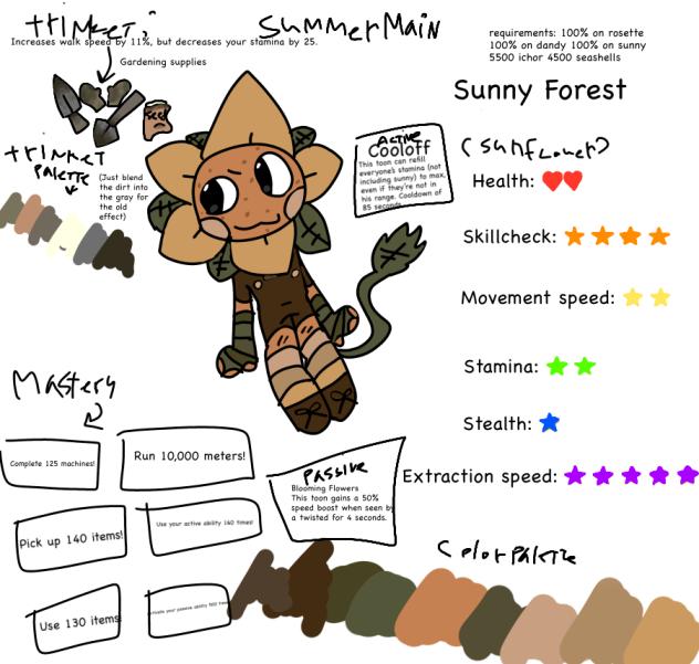 My summer main idea