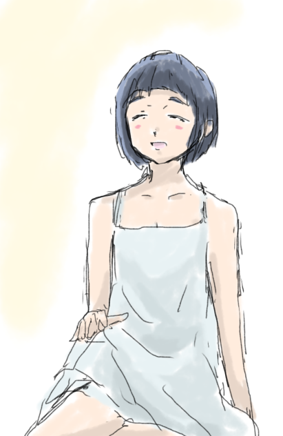 暑い~