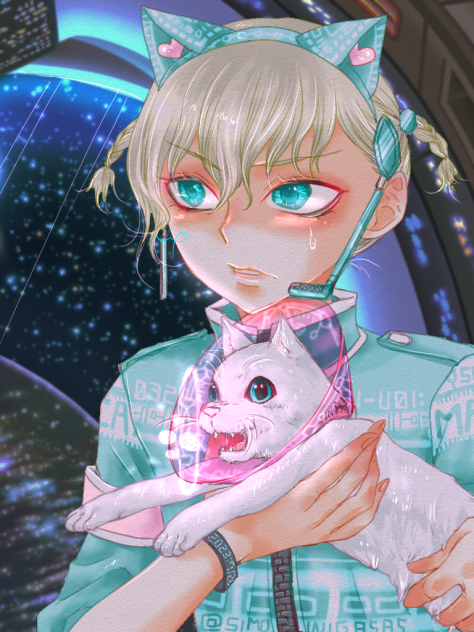 猫ビーム発射っ！🐱✨