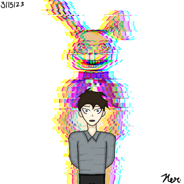 William Afton Aka Glitchtrap