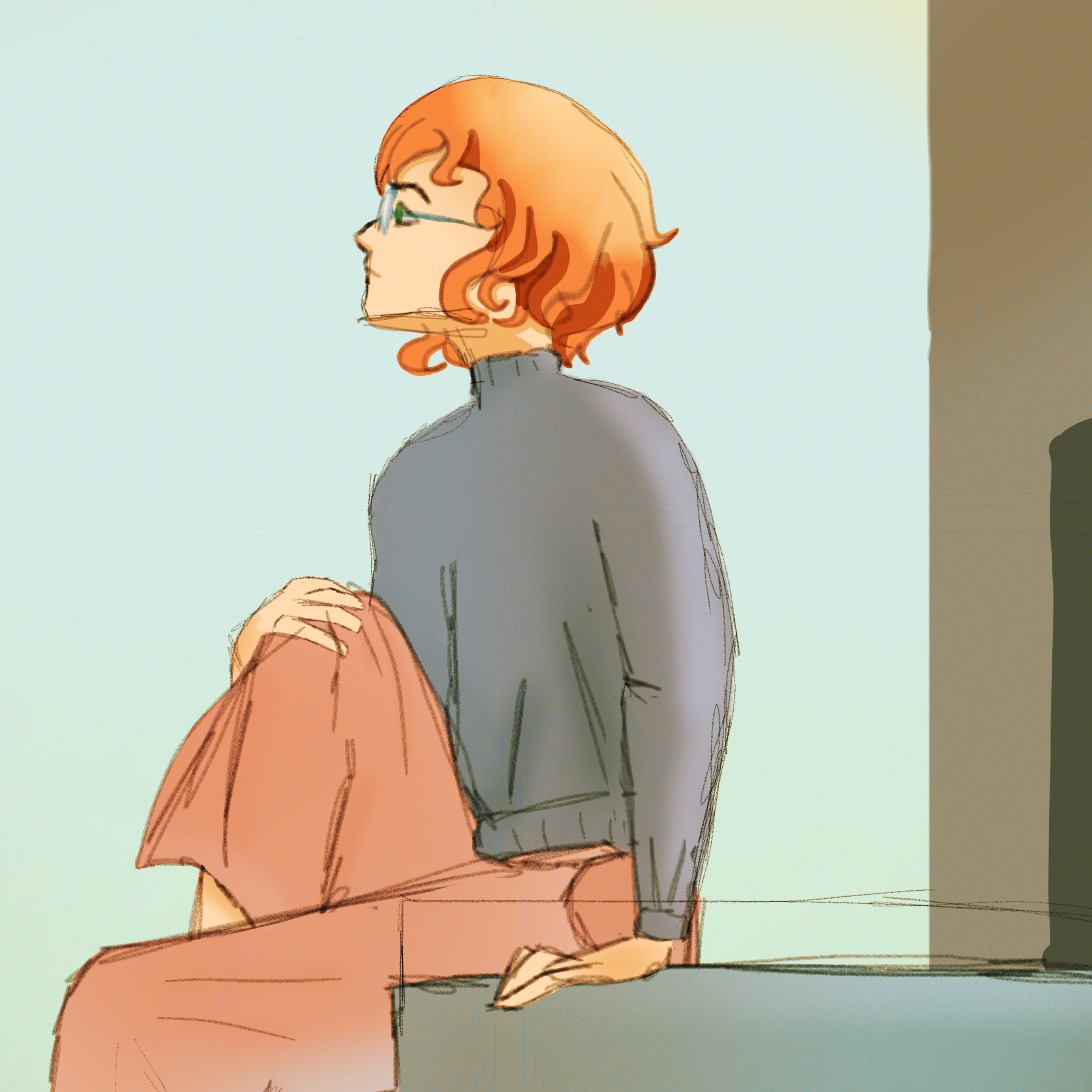 I drew a guy - ibisPaint