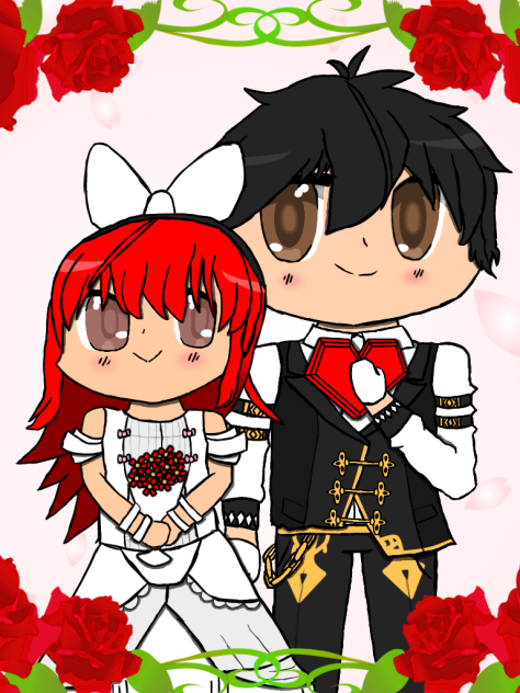 Ruby and Fox Valentine's art