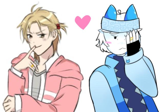 blind characters ship 🥹