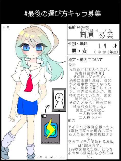 最えらのキャラボに参加！