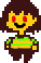 kris in styled of undertale