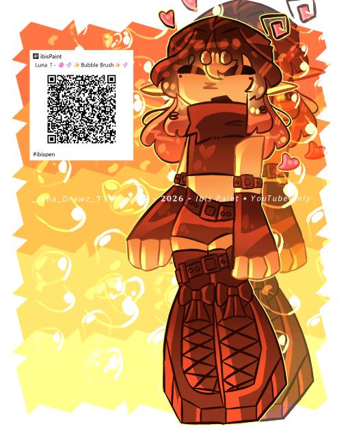 ✨🧡Redraw of Lilly - Bubble brush🧡✨