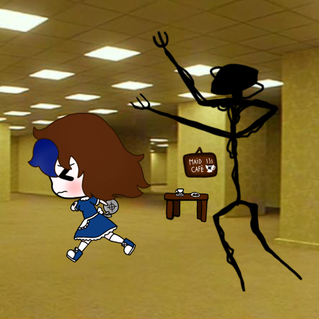 me style Maid in the Backrooms