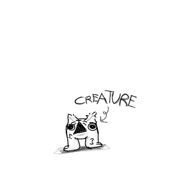 I made this creature - ibisPaint