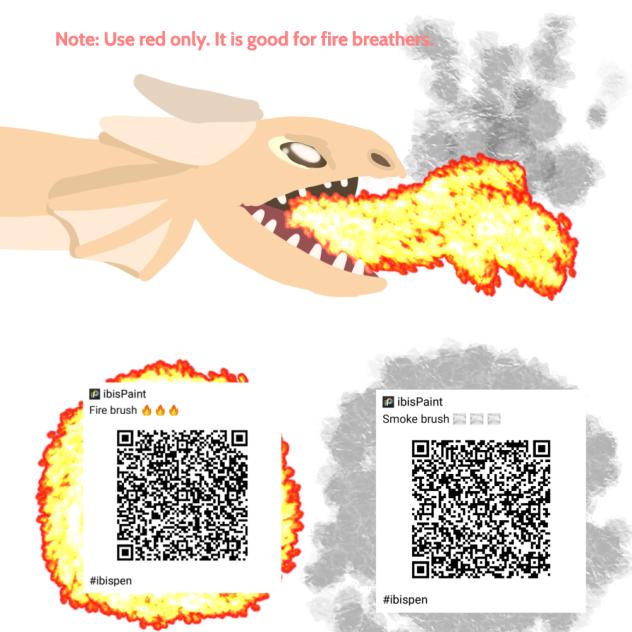 Fire and smoke brush pack - ibisPaint