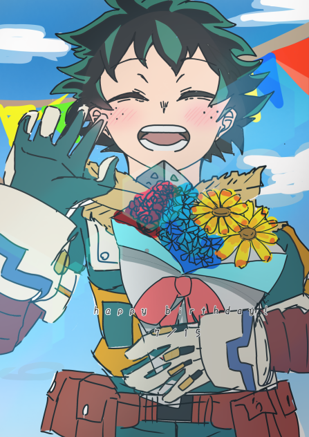 デク誕生日おめでとう！！