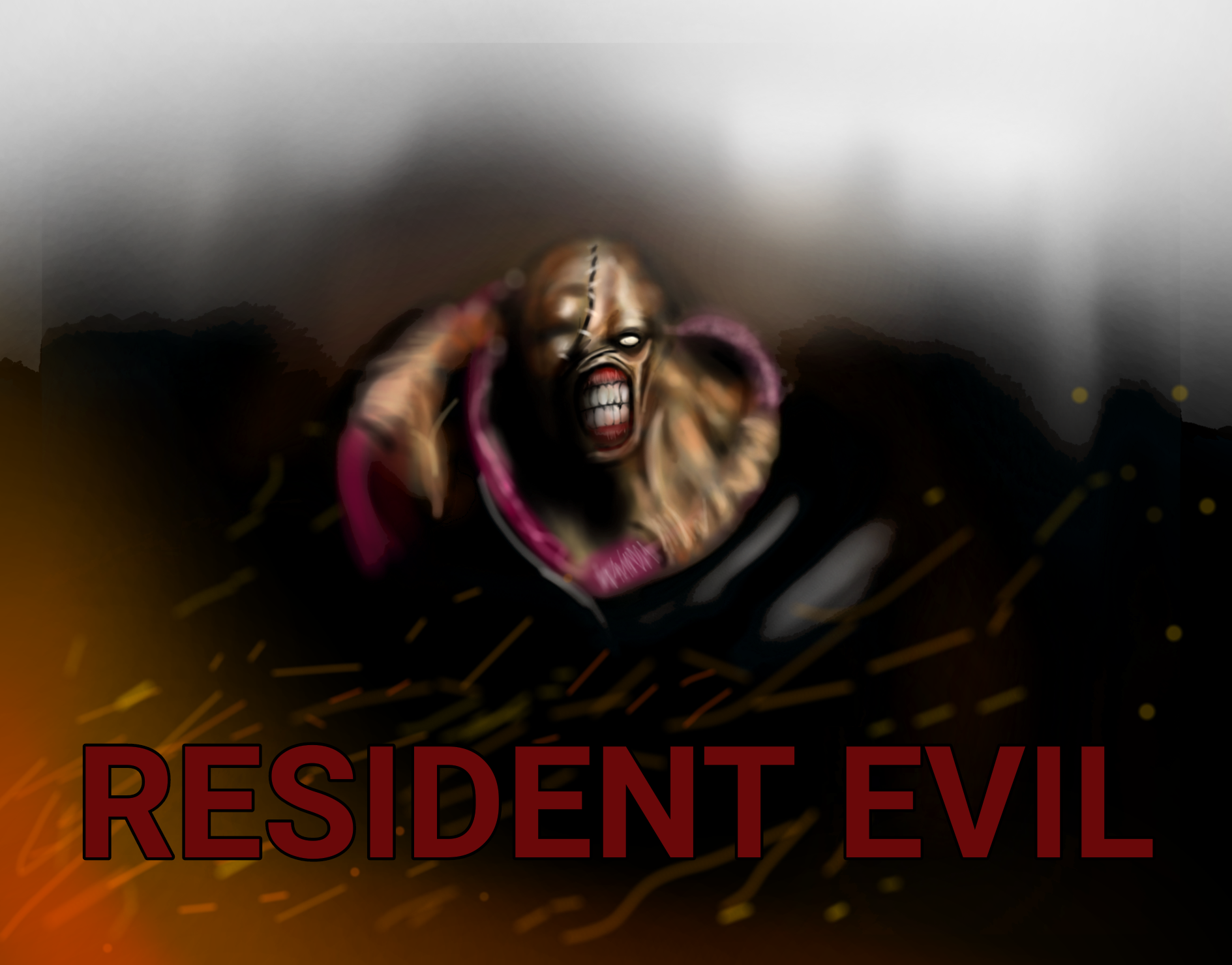 nemesis resident evil - ibisPaint