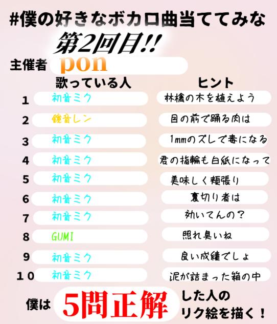 あててみてよぉん