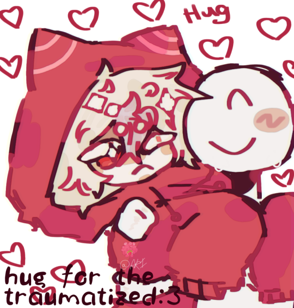 hug for the traumatized - ibisPaint