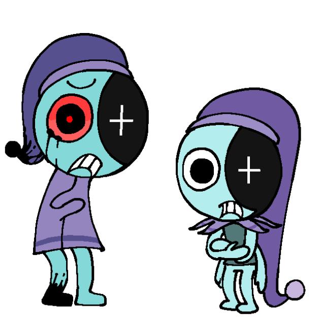 Astro dressed like twisted vice versa